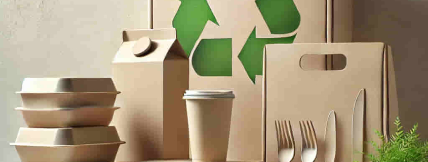 Cartón reciclado para alimentos
